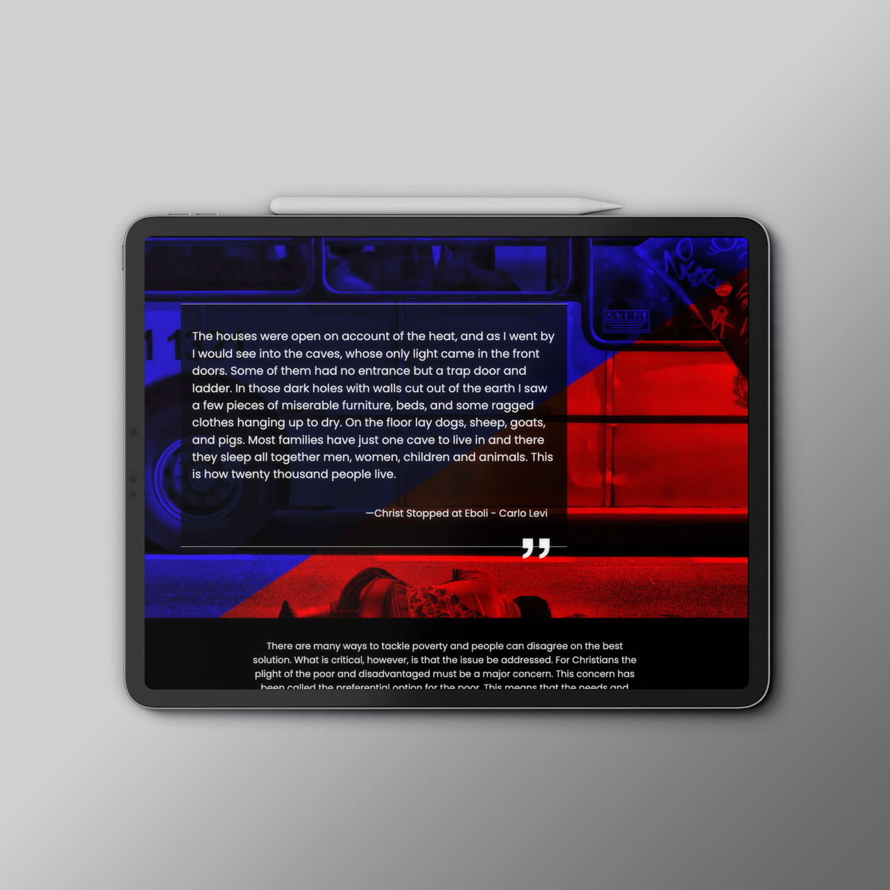 This is a portfolio piece.