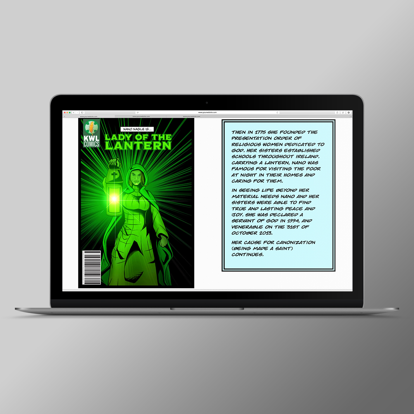 This is a portfolio piece.