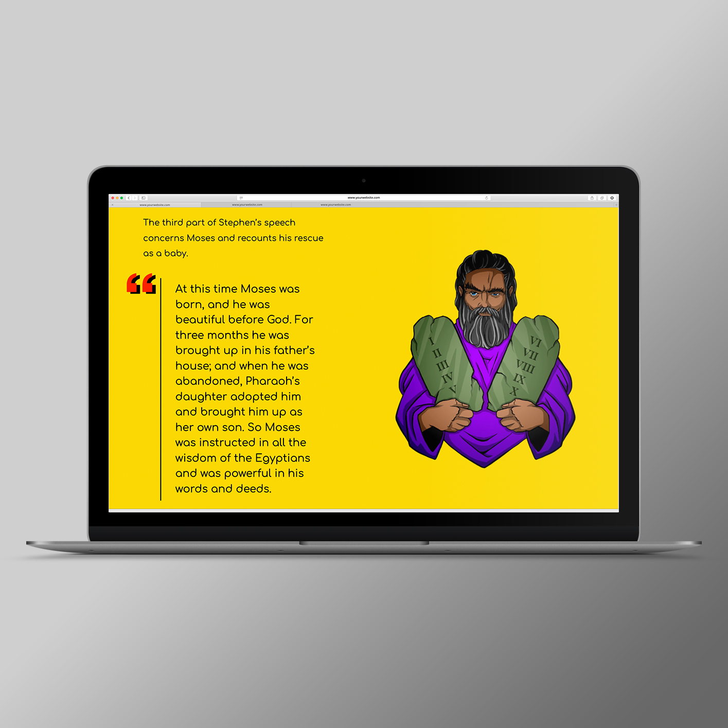 This is a portfolio piece.